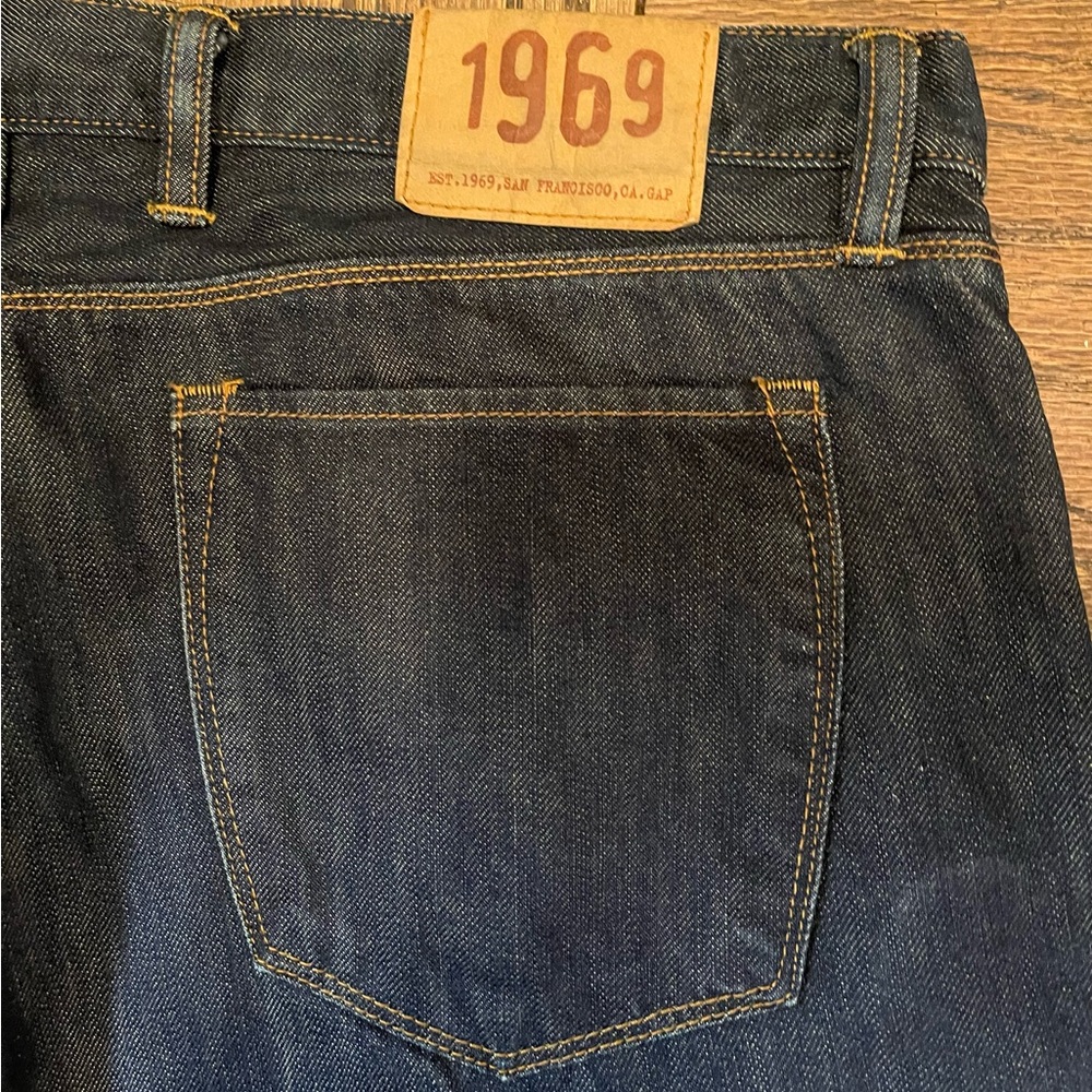 GAP 1969 Indigo Denim Jeans W38/L30 - Picture 3 of 5